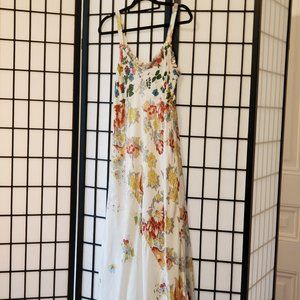 Johnny Was Silk Maxi Dress